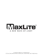 Предварительный просмотр 8 страницы MaxLite MPulse MP-SM Series Installation Manual