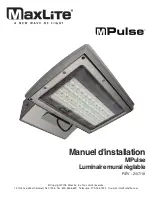 Предварительный просмотр 17 страницы MaxLite MPulse MP-SM Series Installation Manual