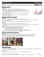 Предварительный просмотр 3 страницы MaxLite PhotonMax Series Operating Instructions