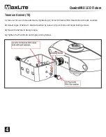 Предварительный просмотр 4 страницы MaxLite QuadroMAX QM Series Installation Manual