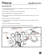 Предварительный просмотр 5 страницы MaxLite QuadroMAX QM Series Installation Manual