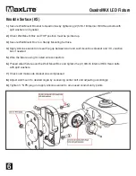 Предварительный просмотр 6 страницы MaxLite QuadroMAX QM Series Installation Manual