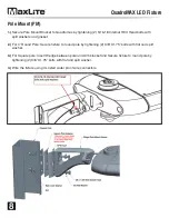 Предварительный просмотр 8 страницы MaxLite QuadroMAX QM Series Installation Manual