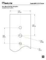 Предварительный просмотр 9 страницы MaxLite QuadroMAX QM Series Installation Manual