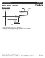 Preview for 5 page of MaxLite WallMax WP-OP Series Operating Instructions Manual