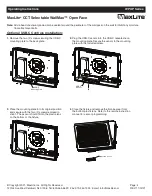 Preview for 4 page of MaxLite WPOP Series Operating Instructions Manual