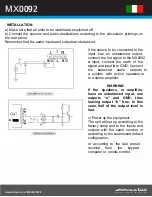 Предварительный просмотр 2 страницы MaxLux МХ0092 Quick Start Manual