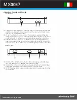 Preview for 2 page of MaxLux MX0057 Manual