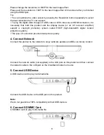 Preview for 9 page of Maxmade BDP-M1061 User Manual