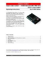 maxon motor 4-Q-EC Operating Instructions Manual предпросмотр