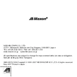 Preview for 44 page of Maxon AD9Pro User Manual