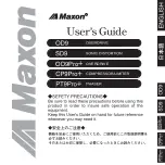 Preview for 1 page of Maxon CP-9 Manual