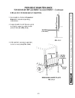 Предварительный просмотр 23 страницы Maxon DMD-22 User Maintenance Manual