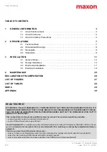 Preview for 2 page of Maxon EC frameless DT Installation Manual