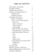 Preview for 2 page of Maxon FRS-214 Owner'S Manual