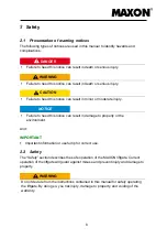 Preview for 12 page of Maxon GPC 17 X-1 User & Maintenance Manual