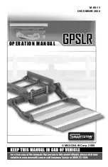 Maxon GPSLR Operation Manual preview