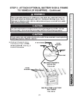 Preview for 28 page of Maxon GPTLR-25 Installation Manual