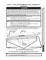 Предварительный просмотр 17 страницы Maxon GPTWR-25 Installation Manuals