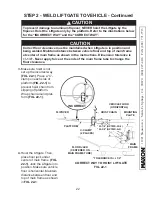 Предварительный просмотр 22 страницы Maxon GPTWR-25 Installation Manuals