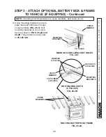 Предварительный просмотр 26 страницы Maxon GPTWR-25 Installation Manuals