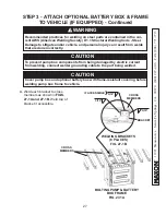 Предварительный просмотр 27 страницы Maxon GPTWR-25 Installation Manuals