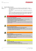 Preview for 10 page of Maxon IDX 56 User Manual