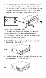 Preview for 11 page of Maxon MCB-100 WXD Owner'S Manual