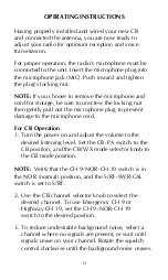 Preview for 19 page of Maxon MCB-100 WXD Owner'S Manual