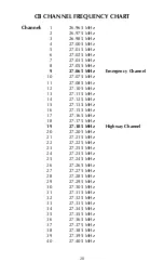 Preview for 24 page of Maxon MCB-100 WXD Owner'S Manual