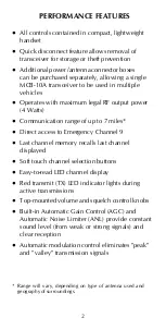 Предварительный просмотр 6 страницы Maxon MCB-10A Owner'S Manual