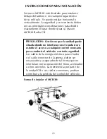 Предварительный просмотр 24 страницы Maxon MCB-30 Owner'S Manual