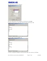 Preview for 21 page of Maxon MM-5100 Setup Manual