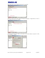 Preview for 38 page of Maxon MM-5100 Setup Manual