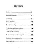 Preview for 2 page of Maxon MXI 09HC001 Service Manual