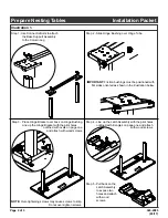 Preview for 2 page of Maxon Nesting Table Installation Packet