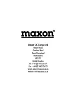 Maxon PM180 User Manual предпросмотр