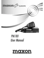 Preview for 2 page of Maxon PM180 User Manual