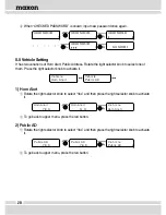 Preview for 23 page of Maxon PM180 User Manual