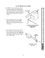 Предварительный просмотр 49 страницы Maxon Railgate RCM-1250C Maintenance Manual