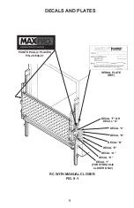 Предварительный просмотр 9 страницы Maxon Railift RC-2B Operation Manual