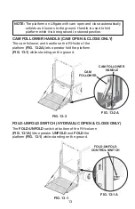 Предварительный просмотр 13 страницы Maxon Railift RC-2B Operation Manual