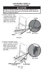 Предварительный просмотр 16 страницы Maxon Railift RC-2B Operation Manual