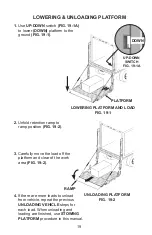 Предварительный просмотр 19 страницы Maxon Railift RC-2B Operation Manual