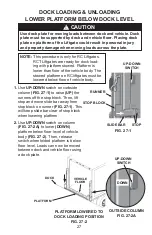 Предварительный просмотр 27 страницы Maxon Railift RC-2B Operation Manual