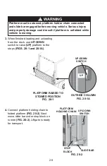 Предварительный просмотр 28 страницы Maxon Railift RC-2B Operation Manual