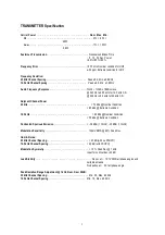 Preview for 4 page of Maxon SD-17OEX Series User Instruction Manual