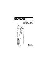 Maxon SL-70W Series Operating Instructions Manual preview