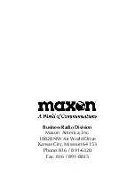 Preview for 24 page of Maxon sm-2000 series Operating Instructions Manual