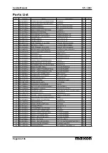 Предварительный просмотр 34 страницы Maxon SP-1102 Service Manual